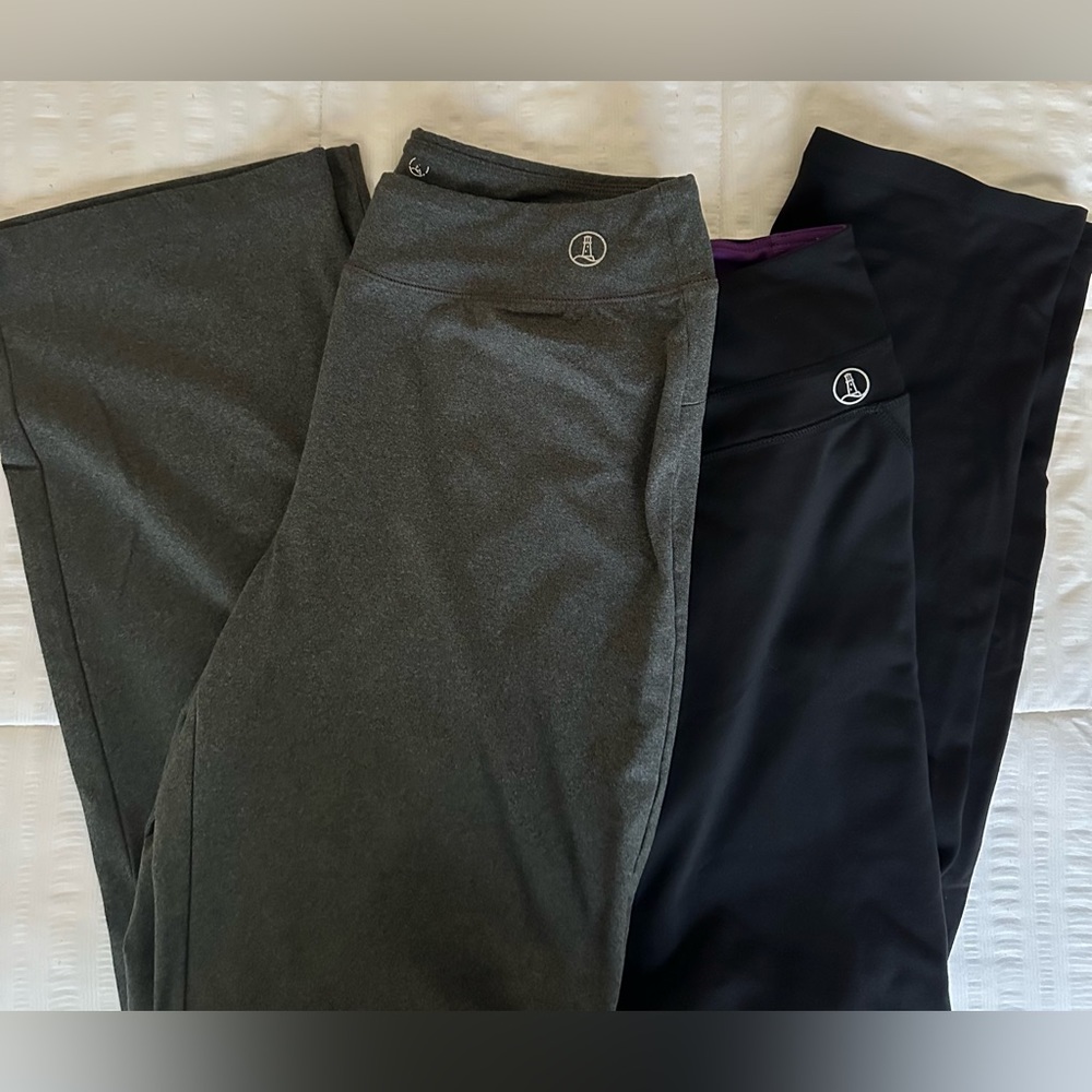 Lands End Spandex Pants (Two Pair)